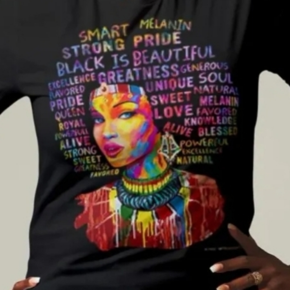 TSHIRT "BLACK IS BEAUTIFUL"
